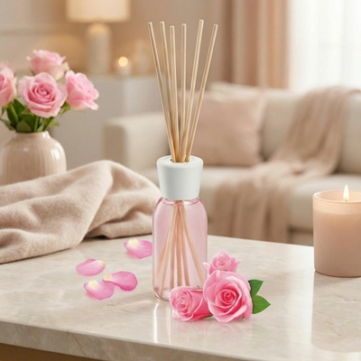 Tescoma vonný difuzér FANCY HOME Ružové kvety 120 ml