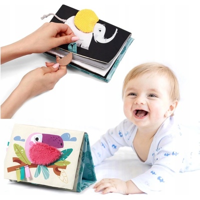 BabyOno Senzorická knížka Safari – Zboží Dáma