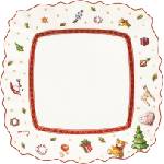 Villeroy & Boch Чиния за закуска Toy's Delight квадратна 22, 5 см бяла (14-8585-2649)