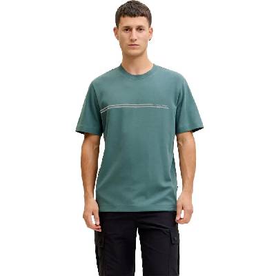 Тениска Jack & jones Fusion Chest Brand short sleeve T-shirt - Blue (North Atlantic)