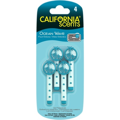 California Scents VENT STICKS SINGLE SCENT Ocean Wave