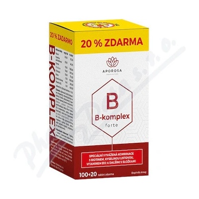 Aporosa prémiový B-Komplex Forte 120 tablet