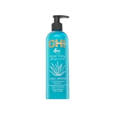 CHI Aloe Vera Curls Defined Curl Enhancing Shampoo подхранващ шампоан за къдрава коса 340 ml