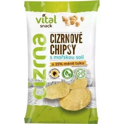 Vital Chips cizrnové s mořskou solí 65 g