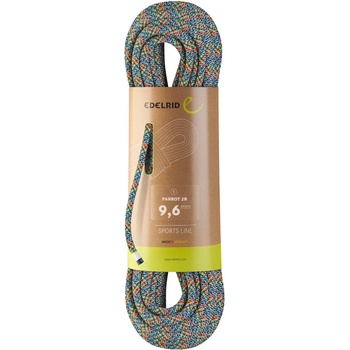 Edelrid Единично въже Edelrid Parrot 2R 9, 6 Single rope - Assorted Colours - размер 80 m (308-0402-0116)