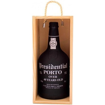 C. da Silva (Vinhos) S.A. Porto Presidential Tawny 40y 20% 0,75 l (dřevěná kazeta)