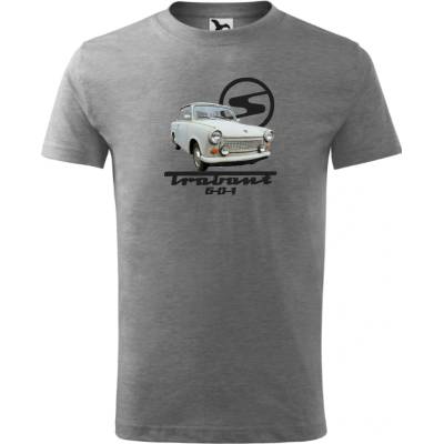 Tričko Trabant 601 sivá