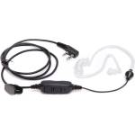 Baofeng Слушалки с микрофон PTT за Baofeng BF-888S, UV-5R, UV-5RE, UV-6R, Kenwoods, Wouxun, Puxing, Прозрачен накрайник (PTTBlackNew)