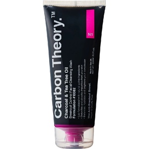 Carbon Theory Charcoal & Tea Tree Oil Anti-Breakout Facial Cleansing Wash 200 ml