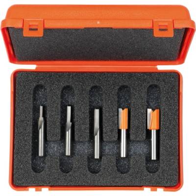 CMT Orange Tools CMT Sada drážkovacích fréz 5ks - S=8 HW