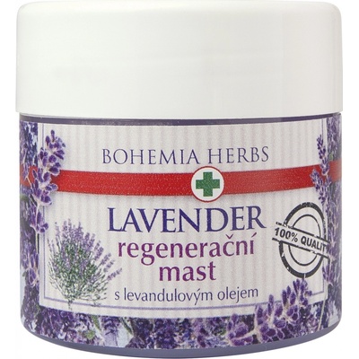 Bohemia Herbs Lavender regeneračná masť 120 ml