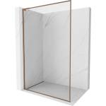 Mexen Kioto-XF L душ стена Walk-in с рамка 100 x 202 см, прозрачно 10 мм, розово злато - 800-100-174-60-00-XF (800-100-174-60-00-XF)