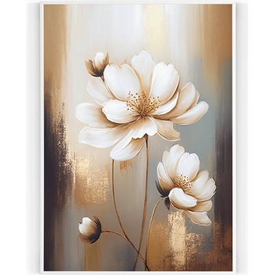 Plakát / Obraz Wildflower 30 x 40 cm Tiskové plátno S bílým okrajem – Zbozi.Blesk.cz