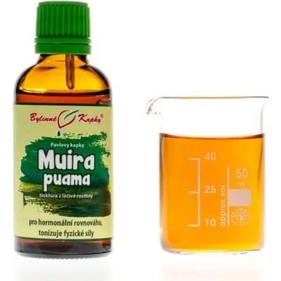 Bylinné kapky Muira puama bylinné kvapky tinktúra 50 ml