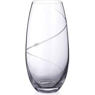Diamante sklenená váza Silhouette City Barel so Swarovski kryštálmi 25 cm