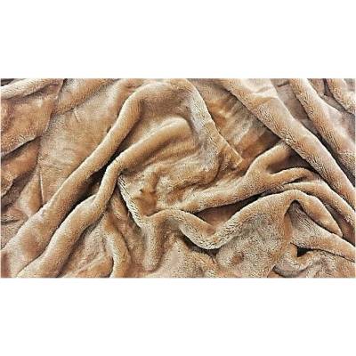 Jahu deka mikro uni světle hnědá 150x200