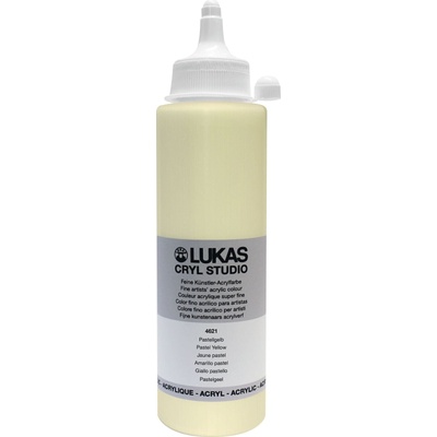 LUKAS Cryl Studio АКРИЛНА боя Pastel Yellow 250 ml 1 бр (46210250)