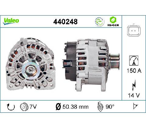 Alternátor VALEO 440248