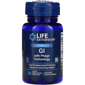 Life Extension Florassist GI with Phage Technology [30 Гел капсули]