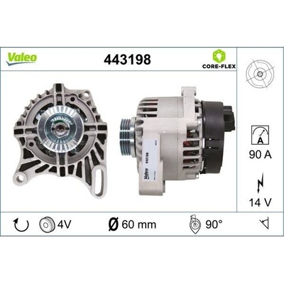 generátor VALEO 443198