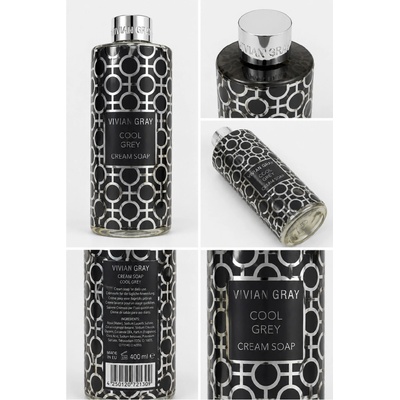 Vivian Gray krémové tekuté mydlo cool grey 400 ml