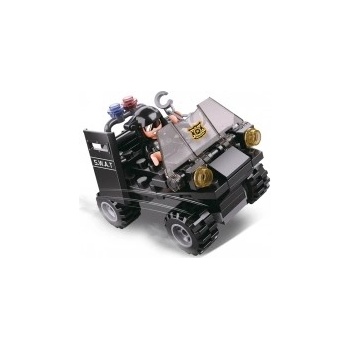 Sluban B0638C Policie SWAT Čtyřkolka