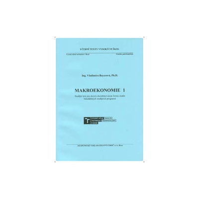 Makroekonomie 1