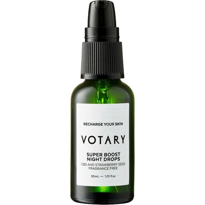 Votary Super Boost CBD & Strawberry Seeds Recovery Night Oil For Face 30 ml