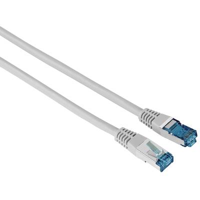Мрежов пач кабел HAMA F/UTP, CAT 6, RJ-45 - RJ-45, 1Gbit/s, 1.5 m, Сив, Булк (HAMA-200922)