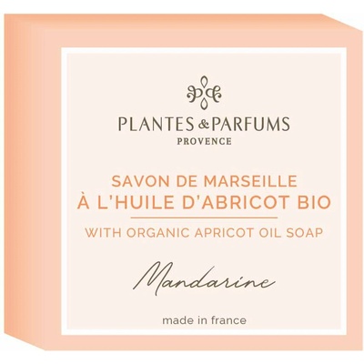 Plantes et Parfums de Provence mýdlo mandarinka s meruňkovým olejem bio 100 g