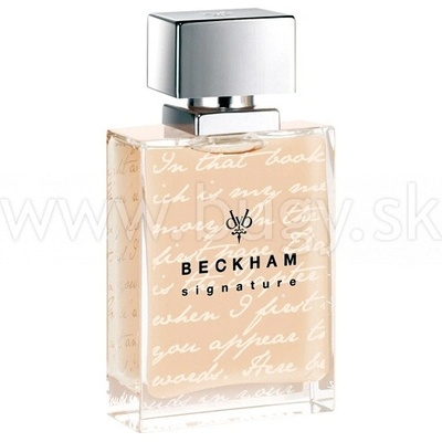 David Beckham Signature Story toaletná voda dámska 50 ml