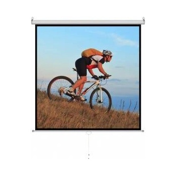 Art & Cuisine Полуавтоматичен прожекционен екран Art, 1: 1, 136", Бял