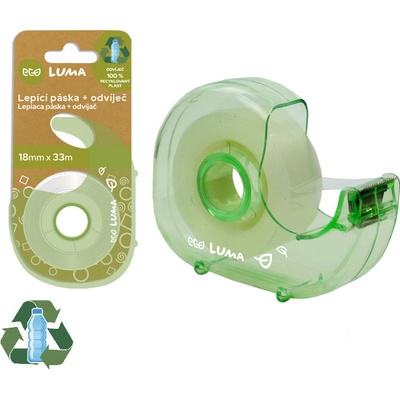 Luma Lepicí páska s odvíječem 18 mm x 33 m – Zboží Dáma