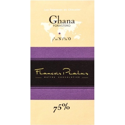 Čokoláda Francois Pralus Ghana 75% 100 g
