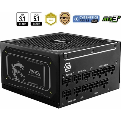 MSI MAG A1000GL PCIE5 II 1000W 306-7ZP9D11-CE0