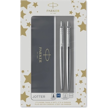 Parker Duosæt Jotter CT химикалка + автоматичен молив сребро (2093256)