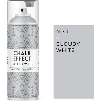 COSMOS LAC СПРЕЙ БОЯ ТЕБЕШИРЕНА chalk efefect 400мл 3 cloudy white (06502)