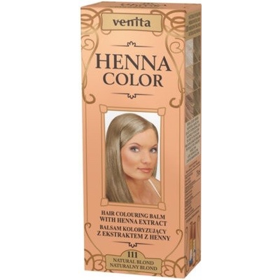 Venita Henna Color přírodní barva na vlasy 111 přirozená blond 75 ml