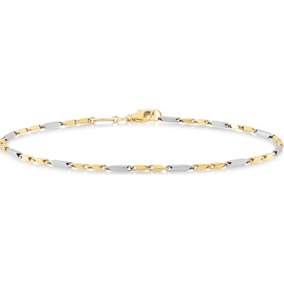 Lillian Vassago Článkový náramek z kombinovaného zlata LLV06-GB150