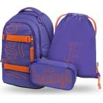 Baagl BAAGL КОМПЛЕКТ 3 Skate Max Orange: раница, несесер, джоб GRS (A-36073)