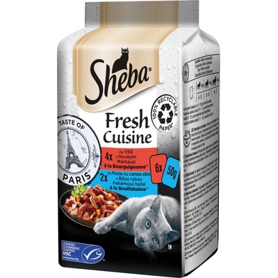 Sheba Fresh Cuisine Taste of Paris 6x50 g