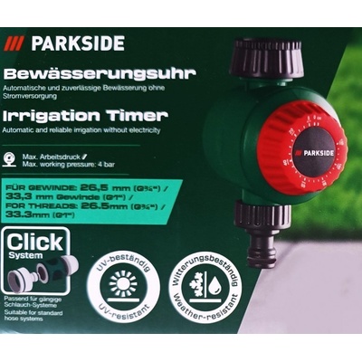 Parkside Zavlažovací hodiny 221866
