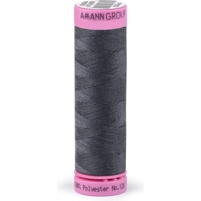Polyesterové nitě návin 100 m Aspo Amann 0343 Steel Gray