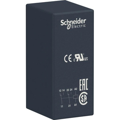 SCHNEIDER ELECTRIC SCHNEIDER Relé RSB2A080BD 2P 8A 24VDC RSB2A080BD