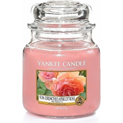 Yankee Candle vonný vosk do aróma lampy Sun Drenched Apricot Rose Vyšisovania marhuľová ruže 22 g