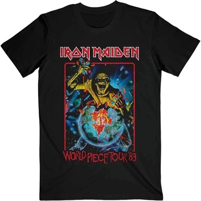 Iron Maiden World Piece Tour '84 V. 1. Black S Риза (IMTEE122MB01)