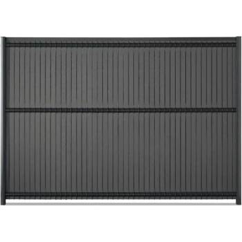 NIKA Kit Premium B50 - Комплект WPC ламели за 3D оградно пано, H=153 см (FR-WPC 85220)