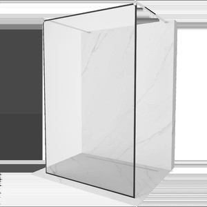 Mexen Kioto самостоятелна душ-панел 100 x 200 cm, черна рамка 8 mm, хром - 800-100-002-01-70 (800-100-002-01-70)