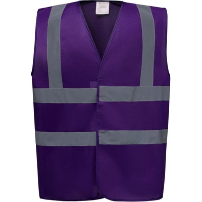 Yoko vesta HVW100 Hi Vis výstražná Purpurová