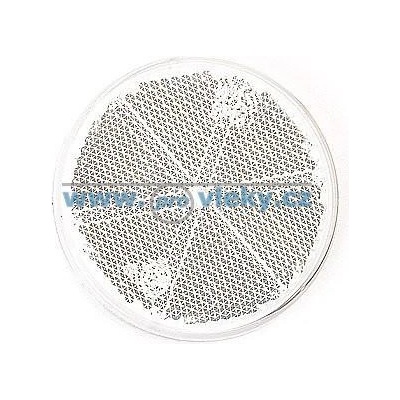 WAS Odrazka FI61 kulatá 61mm bílá samolepící